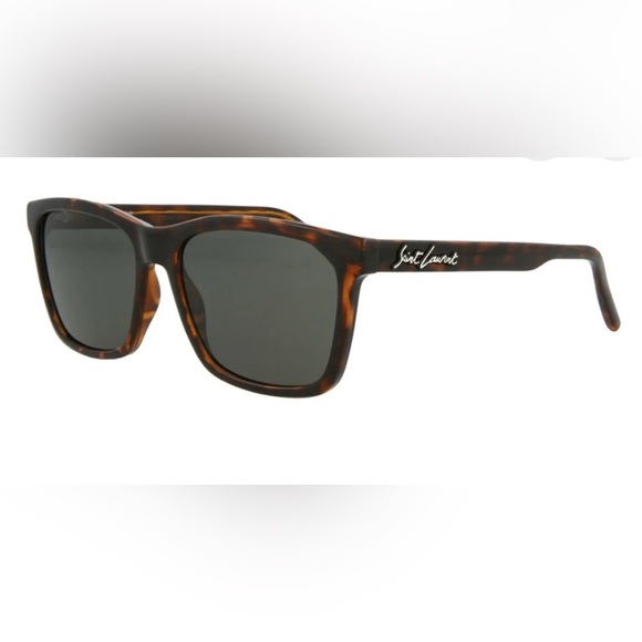 NEW Saint Laurent SL318 002 Wayfarer Injection Sunglasses - Picture 1 of 8
